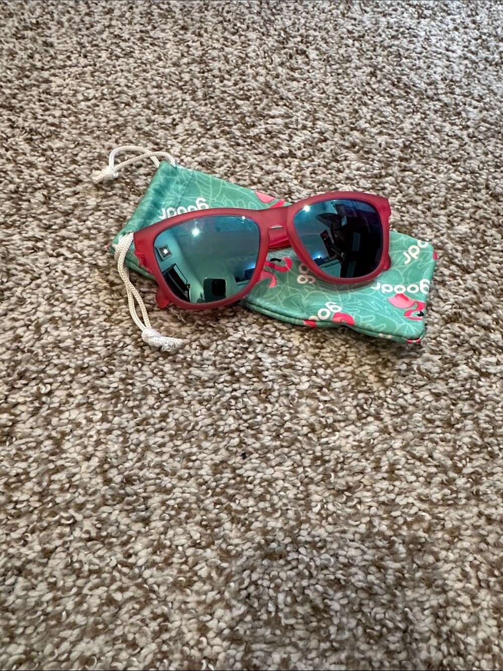 Goodr pink sunglasses